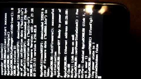 iPhone 3gs 3.1.2 verbose boot + custom boot logos with nor-only restore