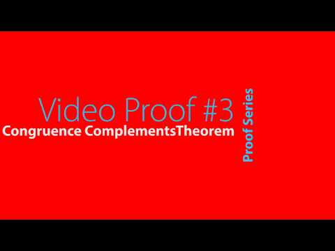 Congruence Complements Theorem