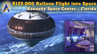 $125,000 Balloon Flight to Space on the Space Perspective Space Lounge