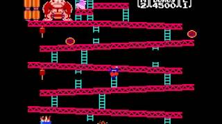 Donkey Kong - Game A Level 1 - User video