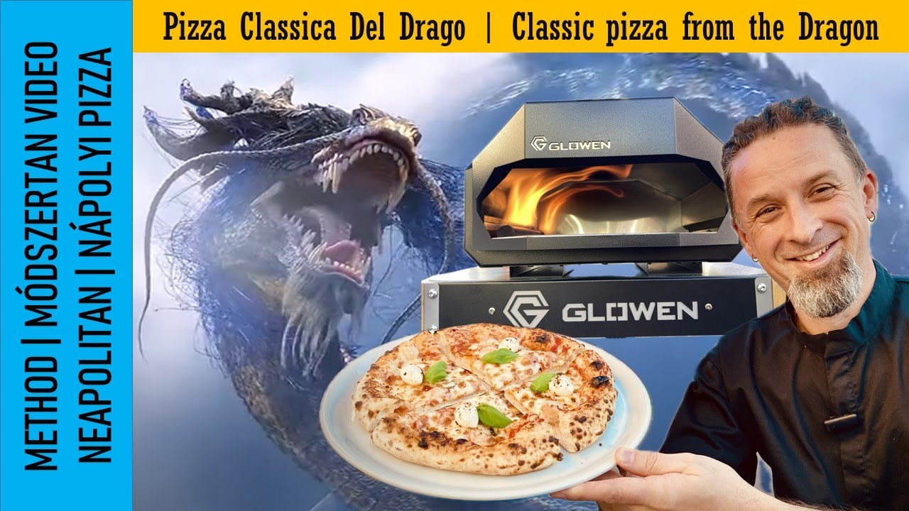 Pizza Classica Del Drago | Classic pizza from the Dragon | Glowen Dragon | Zsolt Kámán - Pizzaiolo