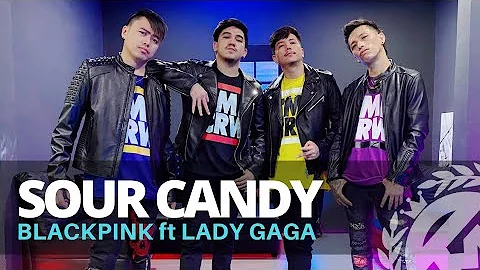 SOUR CANDY by BlackPink ft Lady Gaga | Zumba | Pop | TML Crew Moshi