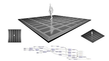 Floor Material Pattern Subdivision Grasshopper Parametric Architecture and Design