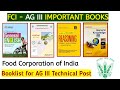 Best books for ag 3 technical  fci ag lll booklist assistant grade 3 exam preparation books