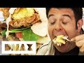 The Making Of The Legendary Fried Chicken Eggs Benedict | Man v. Food