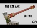 Building an Electric Guitar From REAL AXES!