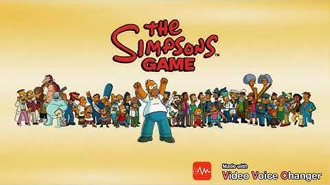 The Simpsons Game Soundtrack - Five Characters in Search of An Author