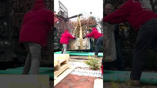 Glenwood Rd Water Feature Installation