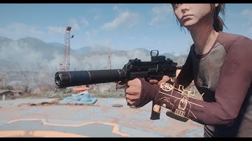 Fallout 4 Weapon Mods -  HK MP7 (Standalone)
