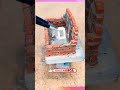 Satisfying Miniature House Build from Real Materials