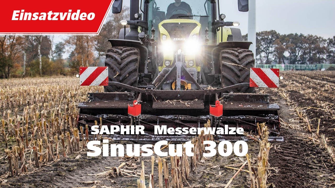 SAPHIR Messerwalze SinusCut 300