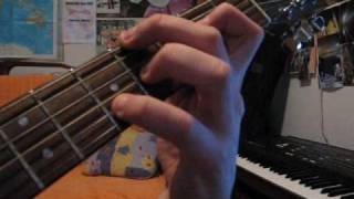 Video thumbnail of "claudia's theme the unforgiven (chords)"