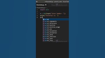 Python Program To Calculate Factorial Using Math Module #shorts