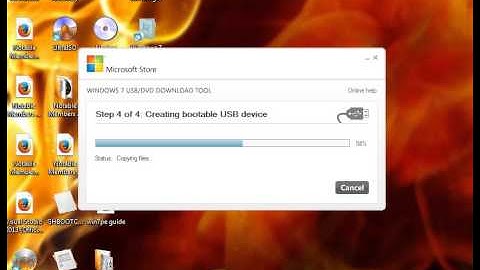 Create a bootable USB with Windows 7 USB DVD Download Tool