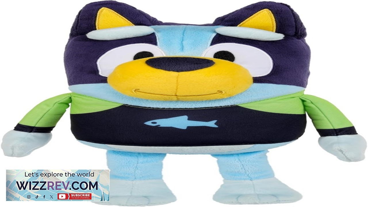 Bluey Talking Beach 13" Talking Plush Toy with 9 Phrases Bases Around Review
