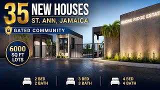 35 New Houses for sale in St. Ann Jamaica gated community with 2, 3 & 4 bedroom houses | Vengogetta