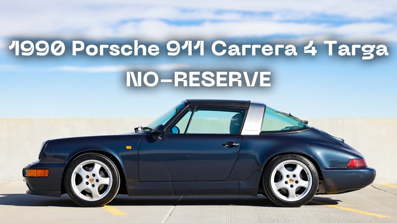 1990 Porsche 911 964 Targa Walk around - Carbuckle Auction