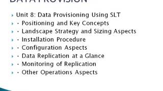 sap hana administration training/online classes-Switzerland screenshot 1