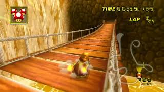 [MKW TAS] N64 DK's Jungle Parkway Lap 1 - 43.998 (Kart)