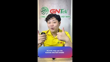 Hướng dẫn vệ sinh máy cạo râu Xiaomi Enchen MS003