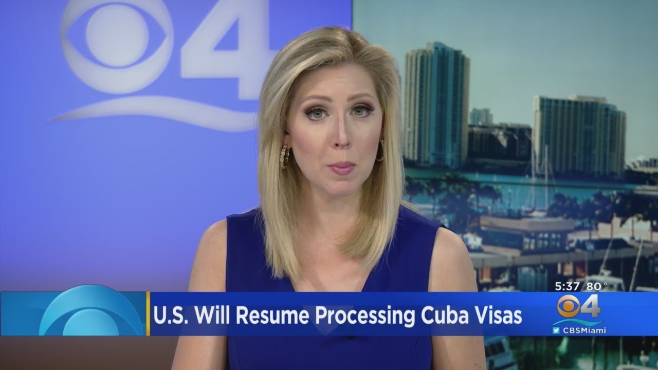 US To Resume Some Visa Services In Cuba After 4-Year Break
