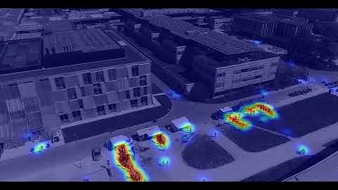 Video-Based Crowd Density Estimation from a Drone