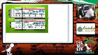 Get 3lbs Per 1000w Light