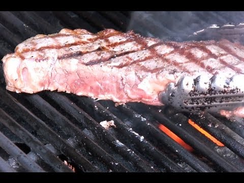 Grilling Steak