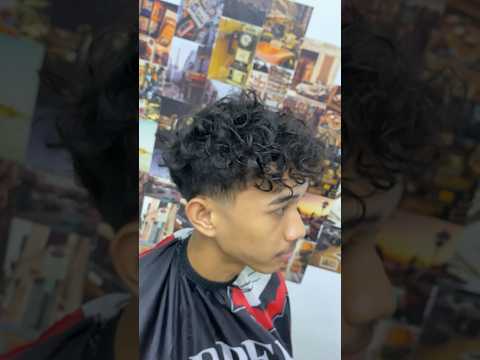 Hair perming,keriting rambut