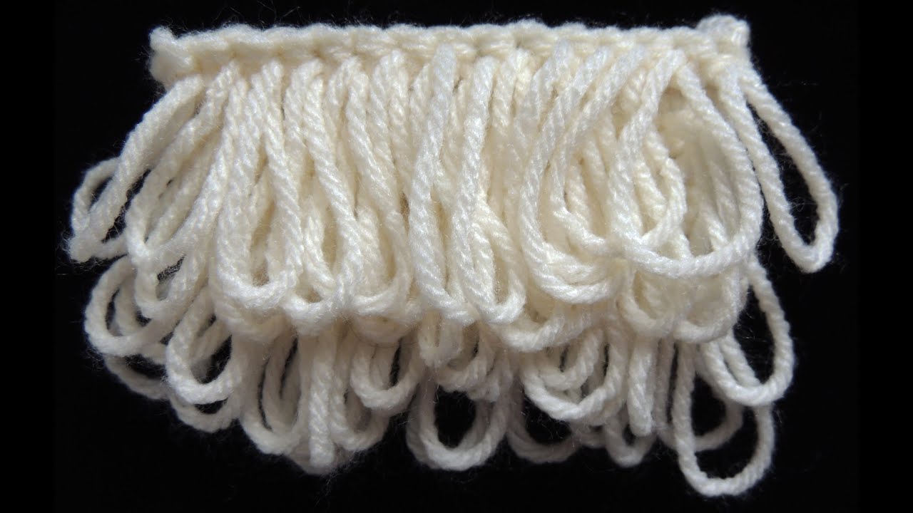 Crochet : Punto Bucle