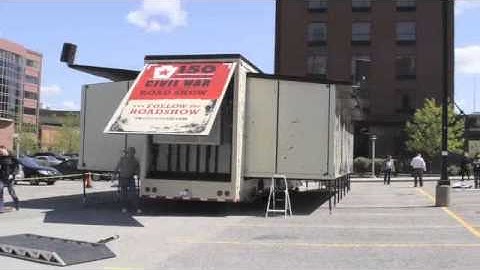 Double Expandable Trailer for Experiential Marketing Tours