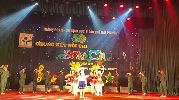 Hát múa Chú bộ đội và cơn mưa. Chung kết sơn ca thành phố HP. Nguyễn Đàm Như Ý trường TH Mỹ Đồng