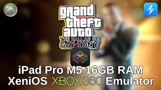 GTA Ballad of Gay Tony - iPad Pro M5, iOS Xbox 360 Emulator (XeniOS v2.1-9857) screenshot 3