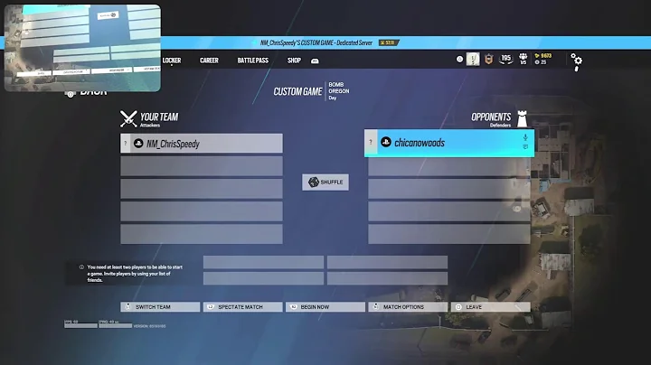 Seige 1v2 against trash talkers