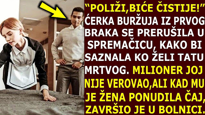 "POLIŽI,BIĆE ČISTIJE!" ĆERKA MILIONERA SE PRERUŠILA U SOBARICU KAKO BI OTKRILA KO JOJ TRUJE TATU...