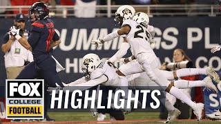 Arizona vs. Colorado | FOX COLLEGE FOOTBALL HIGHLIGHTS