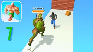 Muscle RUSH - Gameplay Part 7  (Level 69-75 ) (Android, İos)