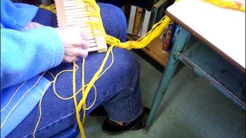 Nancy Today: How to make a loom 4- The backstrap loom, rigid heddle loom ASMR weaving