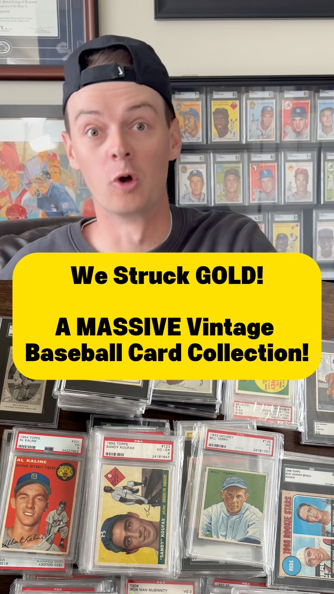 This vintage baseball card collection is insane! And I'm selling