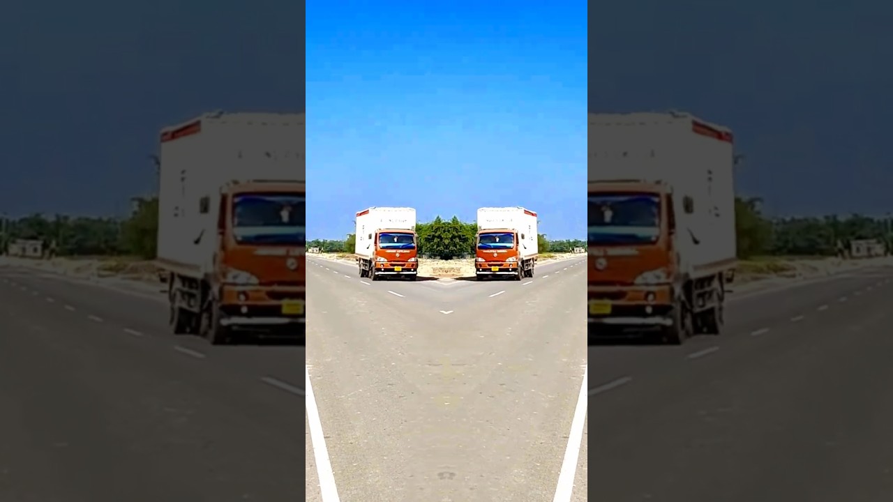 Full throttle track racing where monster trucks dominate the road 🚛🔥🚀 