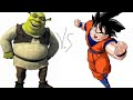 Shrek vs goku