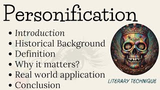 Personification | Definition, Examples &amp; Importance | Figure of Speech / in Hindi / English/ Urdu