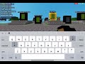 Playing one block with my friends