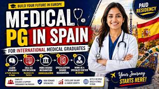 Medical PG in Spain 🇪🇸 | Complete Guide for International MBBS/MD Graduates