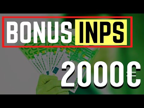 BONUS INPS DA 2000 EURO 💶 Ecco COME RICHIEDERLO E I REQUISITI