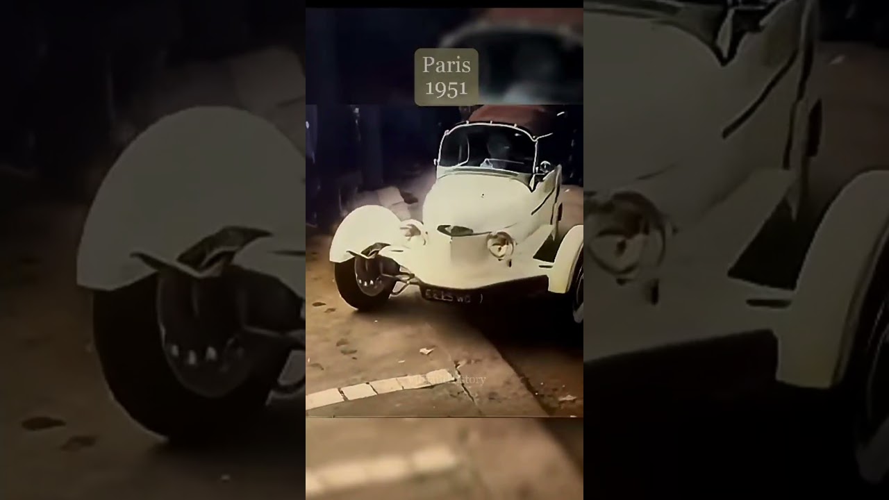 Would you drive this 1951 automobile from France? The Reyonnah Microcar!