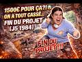 1500€ POUR ÇA ?! 😱 ON A TOUT CASSÉ… FIN DU PROJET (J5 1984) !!!? #campingcar #nomade #renovation