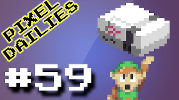 Pixel Dailies #59 - Nes (Legend of Zelda) (time lapse pixel art)