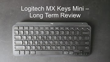 Logitech MX Keys Mini - The perfect keyboard (for me)