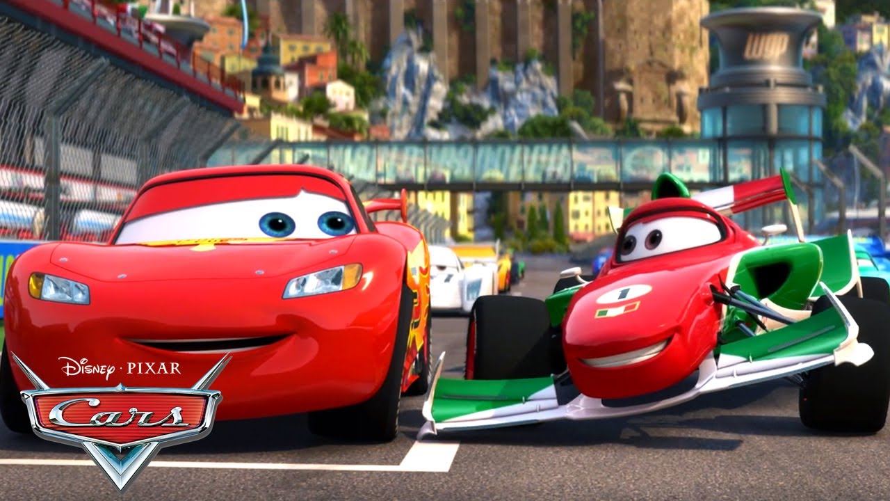 Lightning McQueen vs. Francesco | Pixar Cars - YouTube